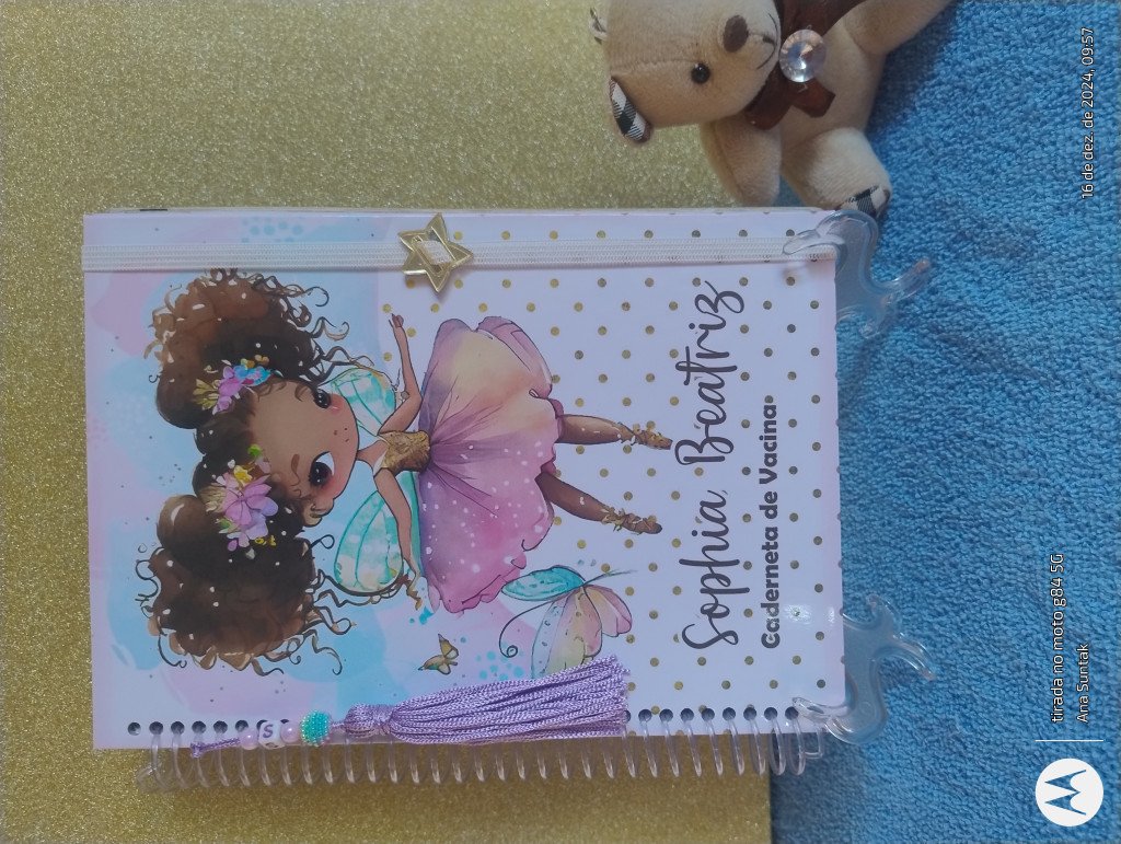 Cadernetas de vacinação personalizada 